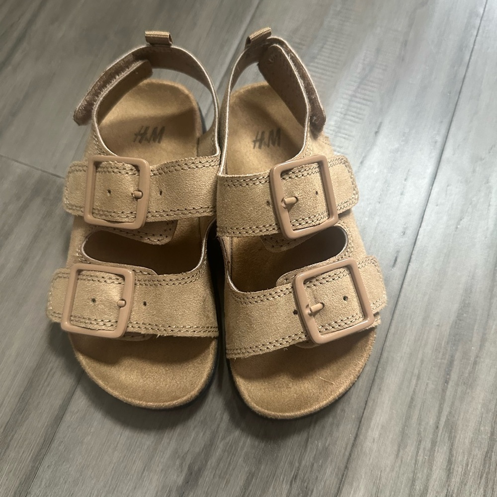 H&M Kids Beige Buckle Sandals